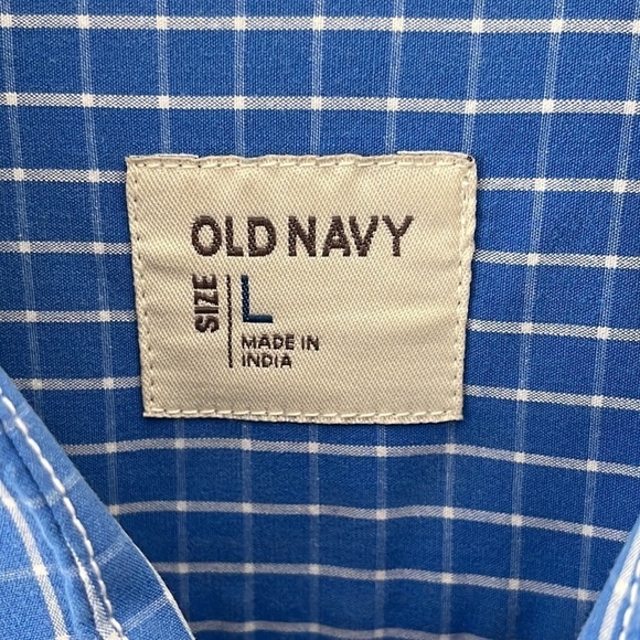❤️ OLD NAVY Button Down Shirt Size L - Picture 4 of 4